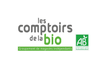 logo les comptoirs de la bio